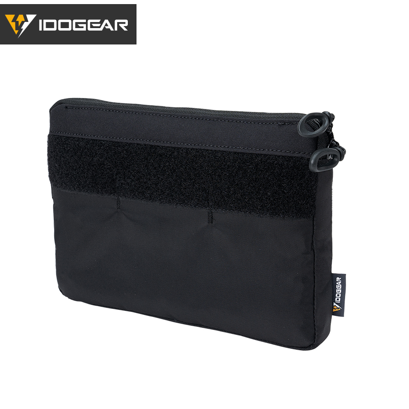 IDOGEAR Tactical DOPE DOPE Front Flap Insert Pouch Kangaroo Insert Pocket Inner Pouch Hook&Loop 3597