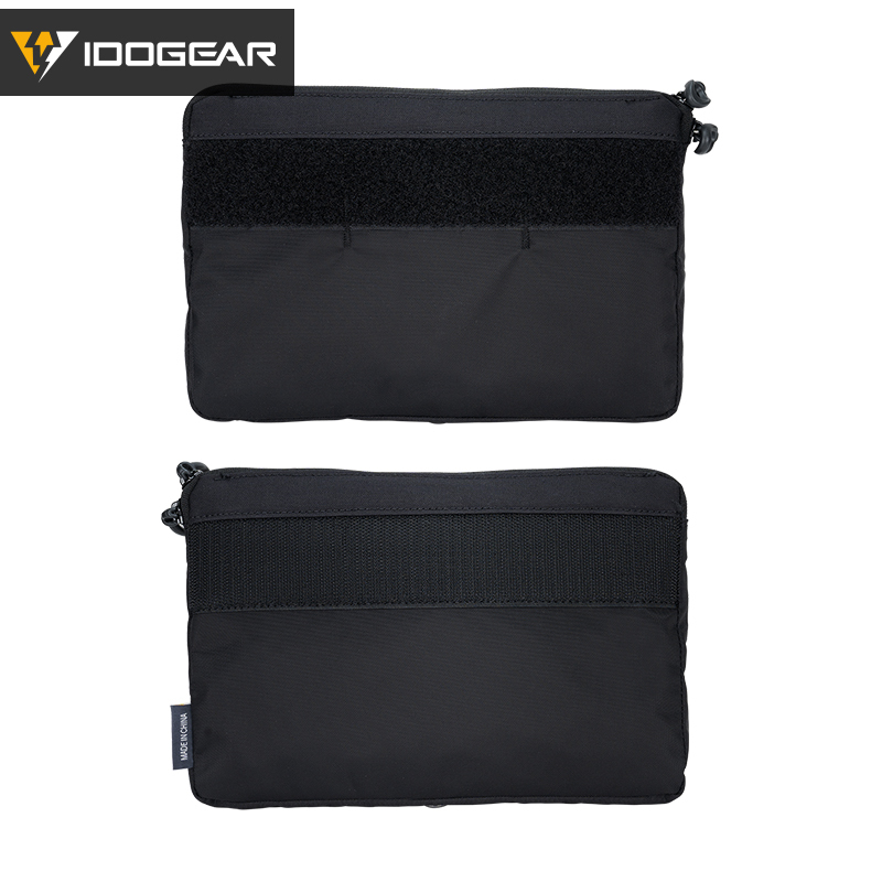 IDOGEAR Tactical DOPE DOPE Front Flap Insert Pouch Kangaroo Insert Pocket Inner Pouch Hook&Loop 3597