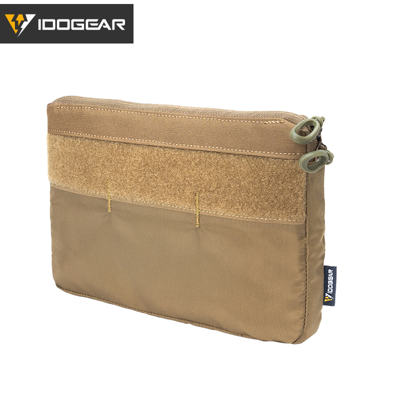 IDOGEAR Tactical DOPE DOPE Front Flap Insert Pouch Kangaroo Insert Pocket Inner Pouch Hook&Loop 3597