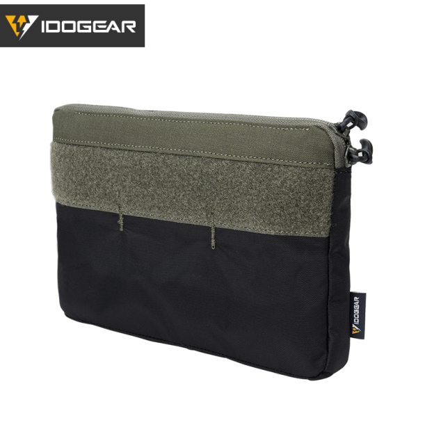 IDOGEAR Tactical DOPE DOPE Front Flap Insert Pouch Kangaroo Insert Pocket Inner Pouch Hook&Loop 3597