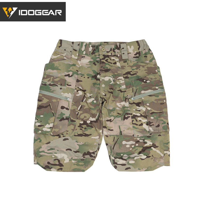 IDOGEAR  Summer Tactical Pants Mens Shorts Pants Camo Cargo Shorts Sports Camo Pants Outdoors Motorcross Pants 3211-IDOGEAR INDUSTRIAL