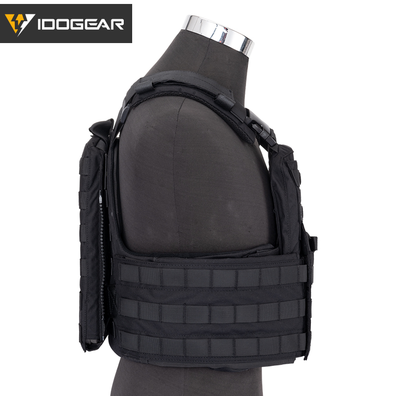 IDOGEAR Molle Tactical CPC Vest Body Armor Outdoor Combat Carrier Plate Genuine Pure Color Series 3313-IDOGEAR INDUSTRIAL