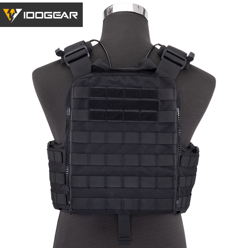 IDOGEAR Molle Tactical CPC Vest Body Armor Outdoor Combat Carrier Plate Genuine Pure Color Series 3313-IDOGEAR INDUSTRIAL