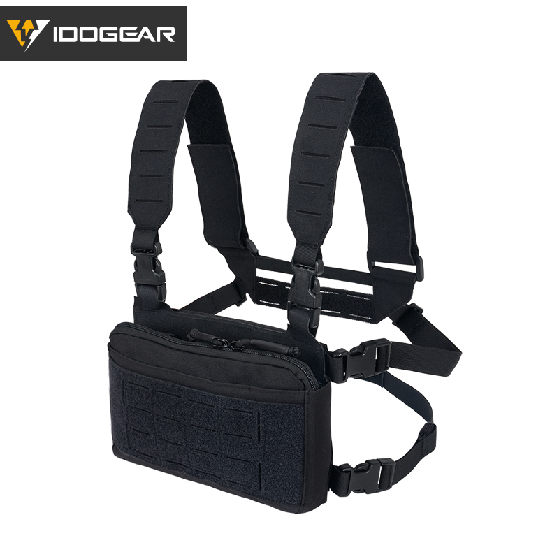 IDOGEAR MK3 Tactical Chest Rig Modular Lightweight Training