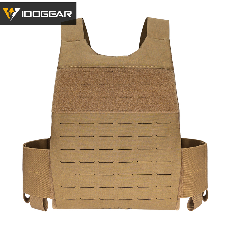 IDOGEAR 3.0 FCSK Quick Release Tactical Vest With Elastic Sides Plate Carrier for Airsoft, Military Combat Vest 3320-IDOGEAR INDUSTRIAL