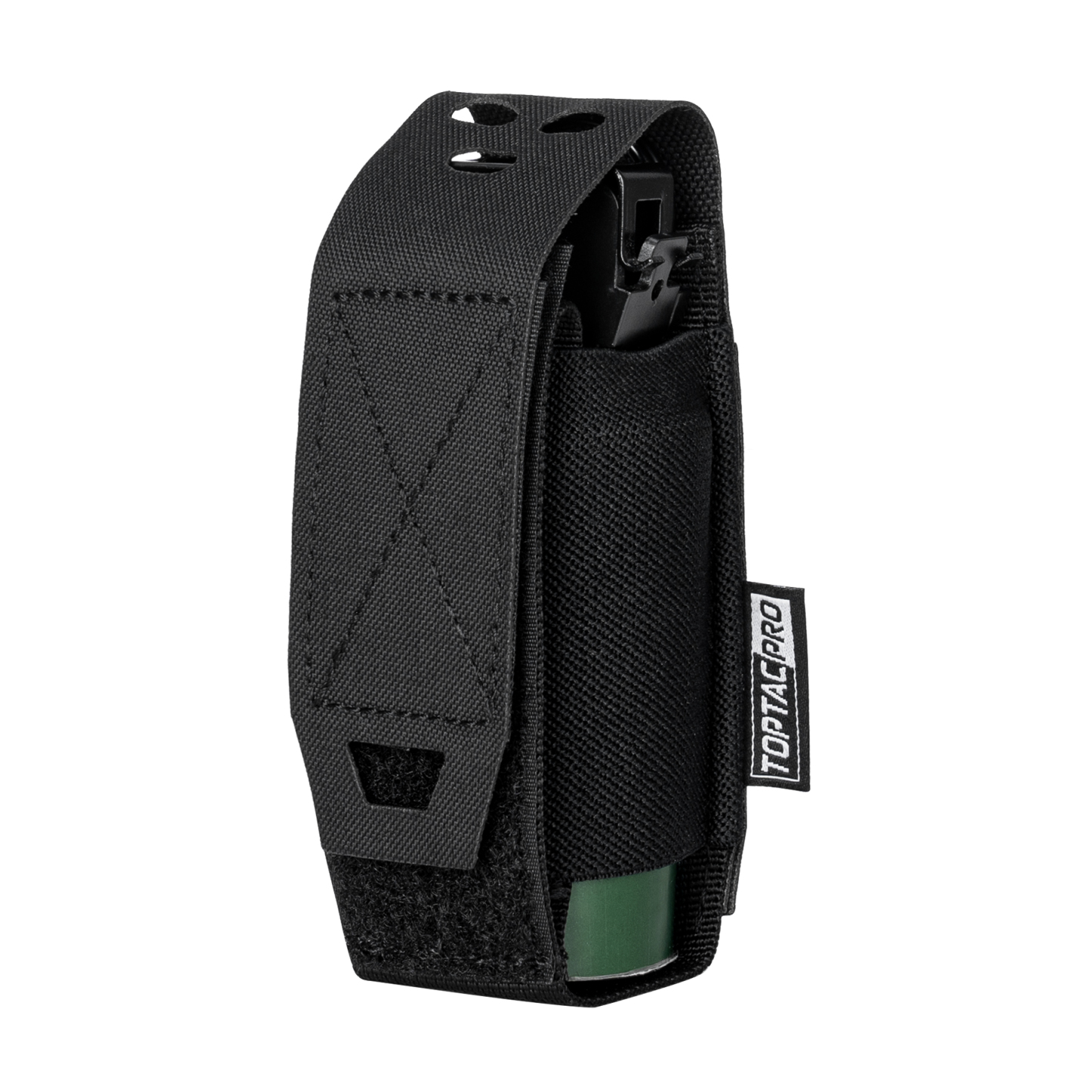 TOPTACPRO Molle Flashlight Holder Magazine Pouch Tactical Pouches Flashbang Pouch Portable Multiuse Tool Pouches 8502-IDOGEAR INDUSTRIAL