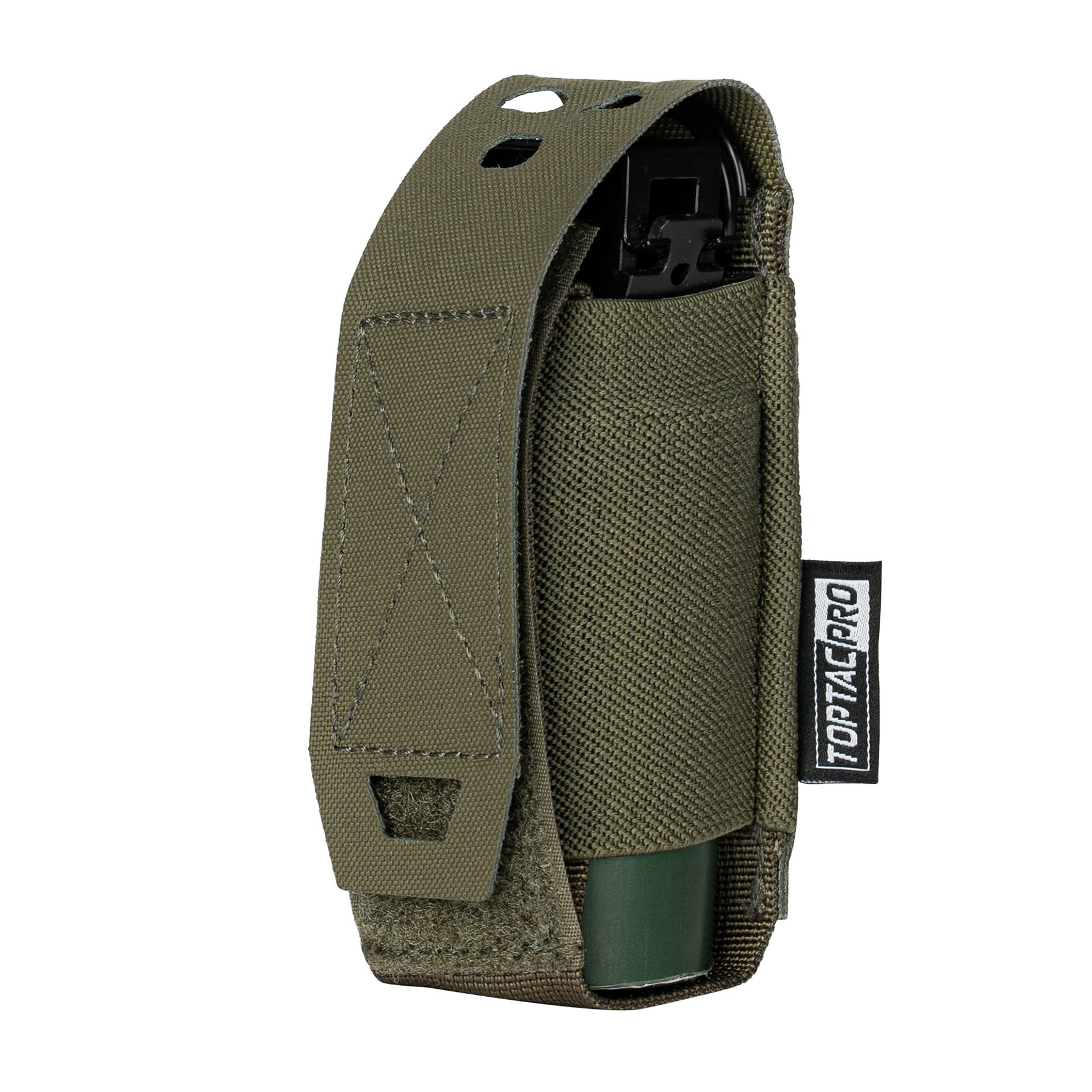TOPTACPRO Molle Flashlight Holder Magazine Pouch Tactical Pouches Flashbang Pouch Portable Multiuse Tool Pouches 8502-IDOGEAR INDUSTRIAL