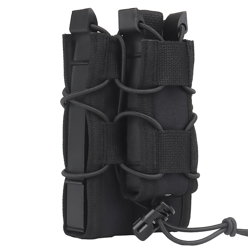 IDOGEAR Tactical HS 9mm 556 Double Stack Mag Pouch Mag Carrier Airsoft MOLLE MC MG-50-IDOGEAR INDUSTRIAL