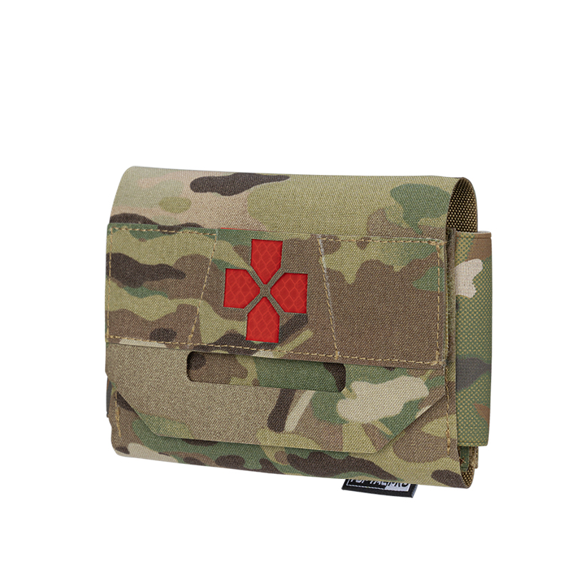 TOPTACPRO Tactical Micro Medical Pouch Molle First Aid Kits Bag 500D Cordura Nylon 8508