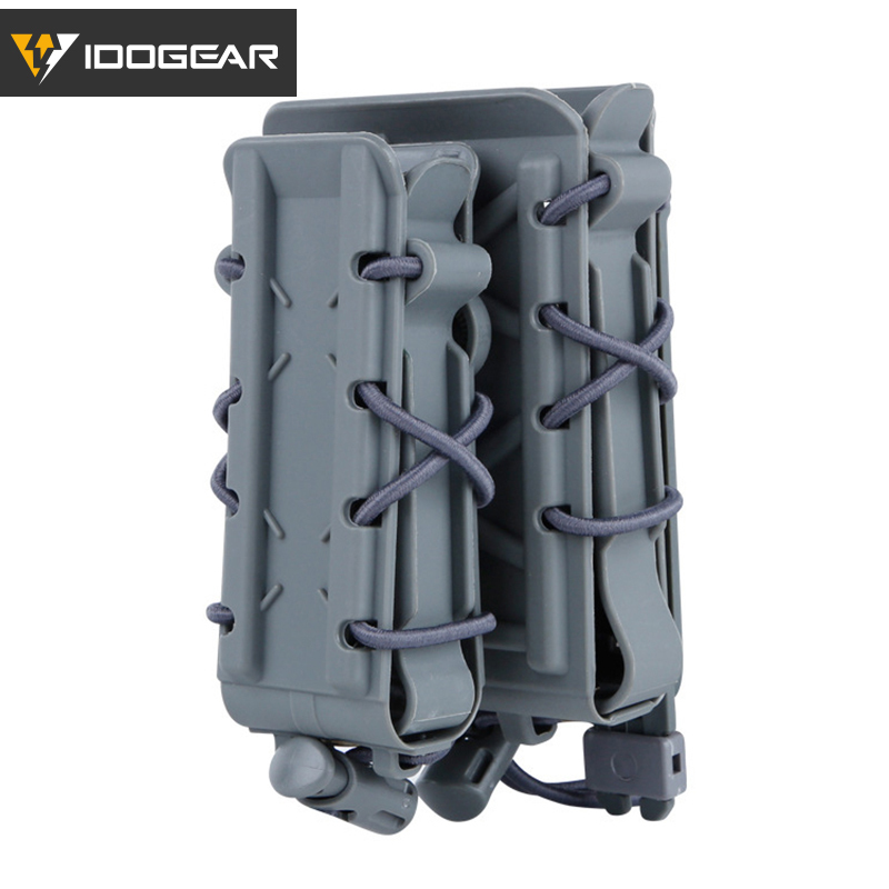 IDOGEAR Mag Pouch 5.56mm 7.62mm Magazine Pouches Molle Tactical 9mm Magazine Holder Mag Carrier Hunting Equipment Holder 3561-IDOGEAR INDUSTRIAL