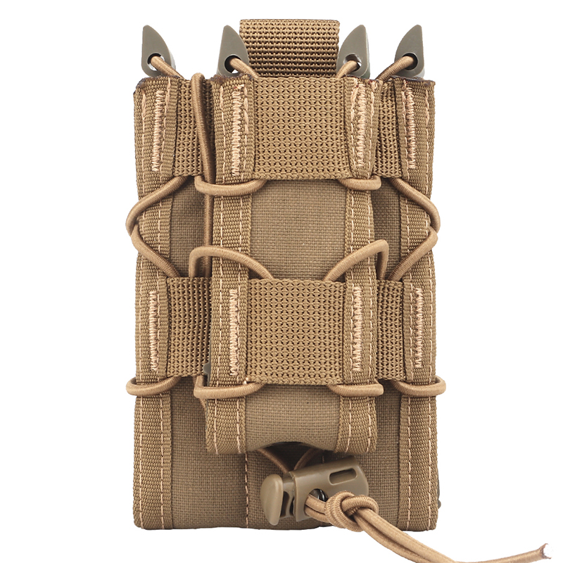 IDOGEAR Tactical HS 9mm 556 Double Stack Mag Pouch Mag Carrier Airsoft MOLLE MC MG-50-IDOGEAR INDUSTRIAL