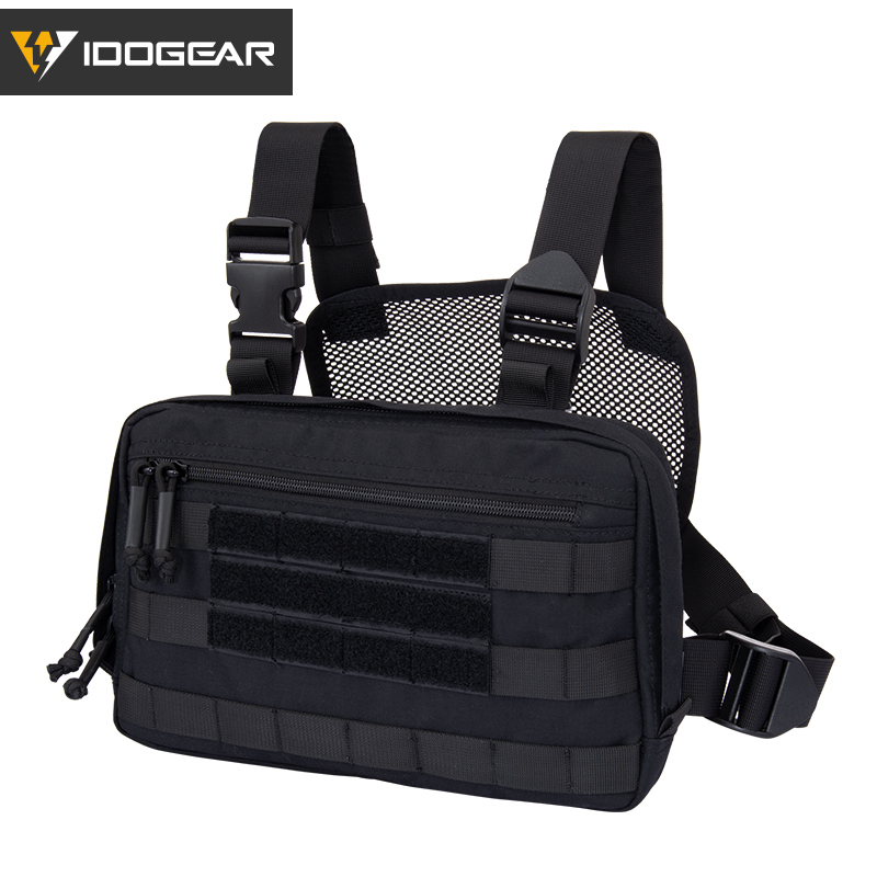 IDOGEAR Tactical Recon Kit Bag Chest Bag Molle Combat Pouch 500D Nylon 3537-IDOGEAR INDUSTRIAL