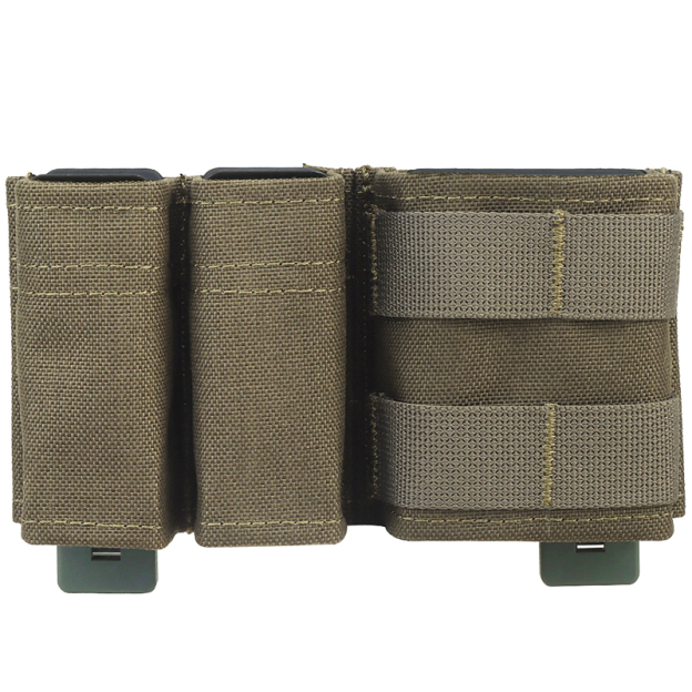 IDOGEAR Tactical Mag Pouch Mag Carrier FAST Double 9mm Single 5.56 MOLLE Pouch Hunting Pouches MG-F-06-IDOGEAR INDUSTRIAL