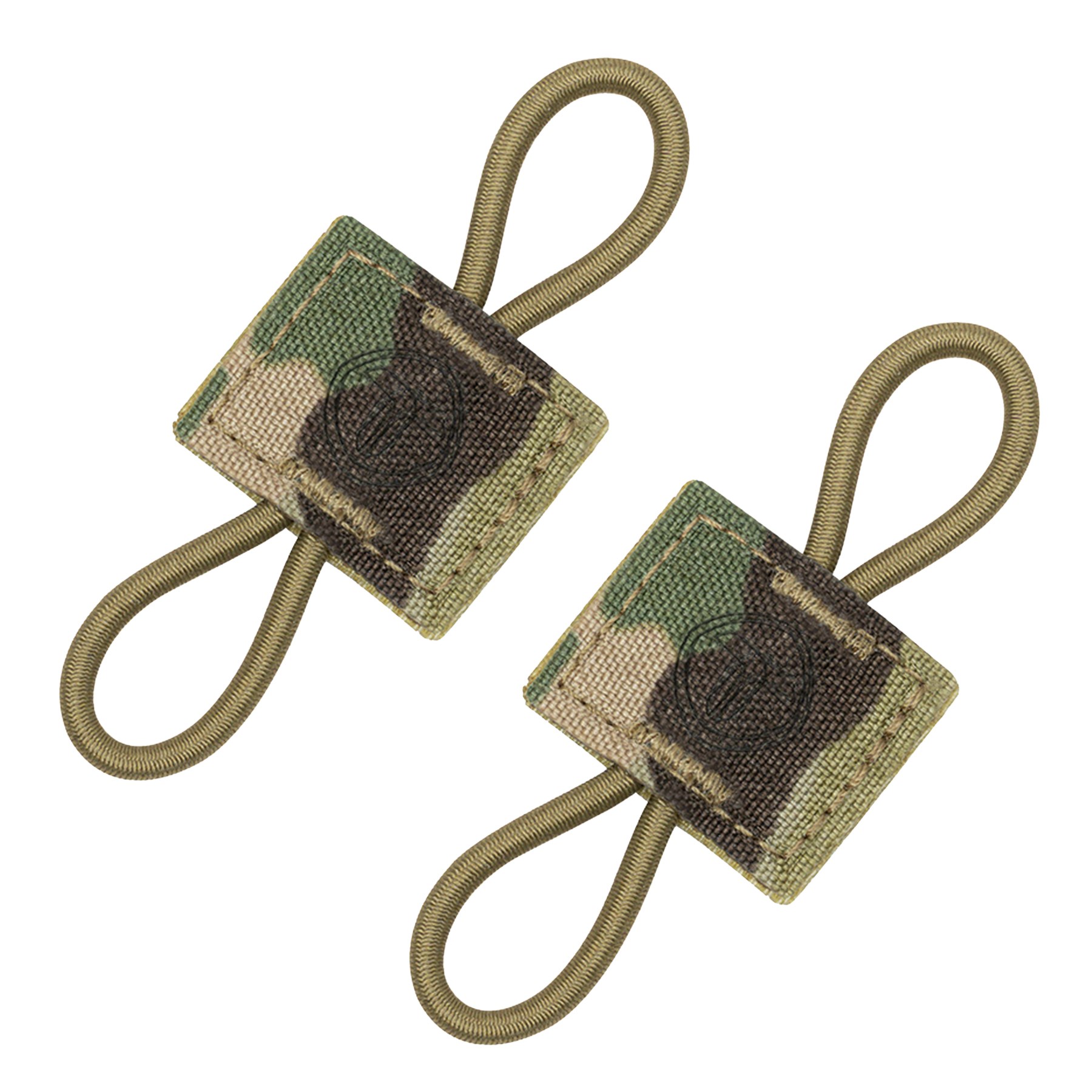 TOPTACPRO Binding Retainer MOLLE Webbing Elastic Binding Ribbon for MOLLE Backpacks (2PCS) 500D Cordura Nylon 8901