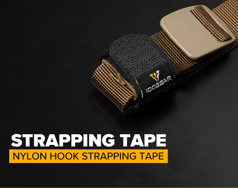 IDOGEAR Cable Ties Strap Webbing Tidy Organizer Fix Hook& Loop Grip Wrapping Reusable Restraints 3925(4piece)-IDOGEAR INDUSTRIAL