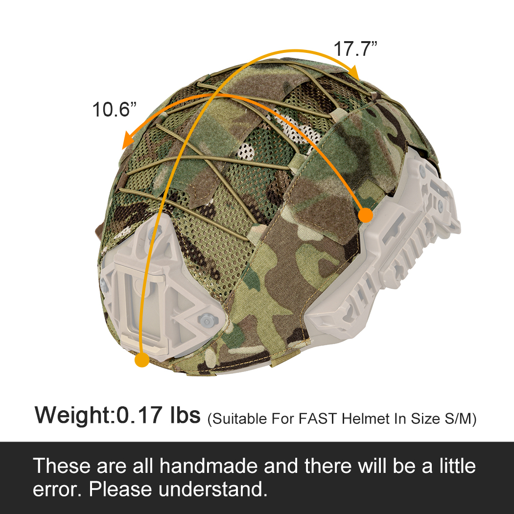 TOPTACPRO Tactical Helmet Cover For Wendy Helmet in Size M/L 500D Cordura Nylon 8802-IDOGEAR INDUSTRIAL