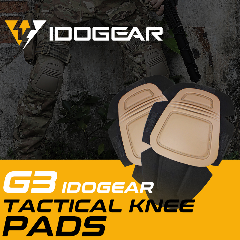 Idogear G3 Tactical Knee Pads Tactical Protective Knee Pads for Tactical Pants, Hunting Pants 3924-IDOGEAR INDUSTRIAL