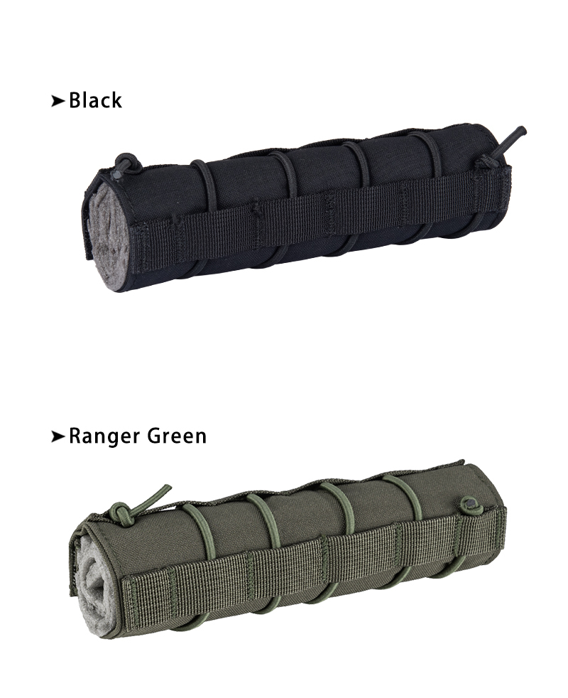 IDOGEAR Suppressor Cover 7'' inch Silencer Cover Quick Release Camouflage Cover 500D Nylon 3529-IDOGEAR INDUSTRIAL