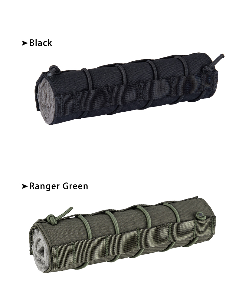 IDOGEAR Suppressor Cover 7'' inch Silencer Cover Quick Release Camouflage Cover 500D Nylon 3529-IDOGEAR INDUSTRIAL