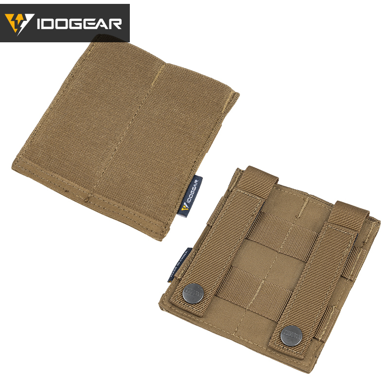 IDOGEAR Tactical Double Open Top Mag Pouch 9mm Fast Draw MOLLE Mag Carrier Carrier 3572-IDOGEAR INDUSTRIAL