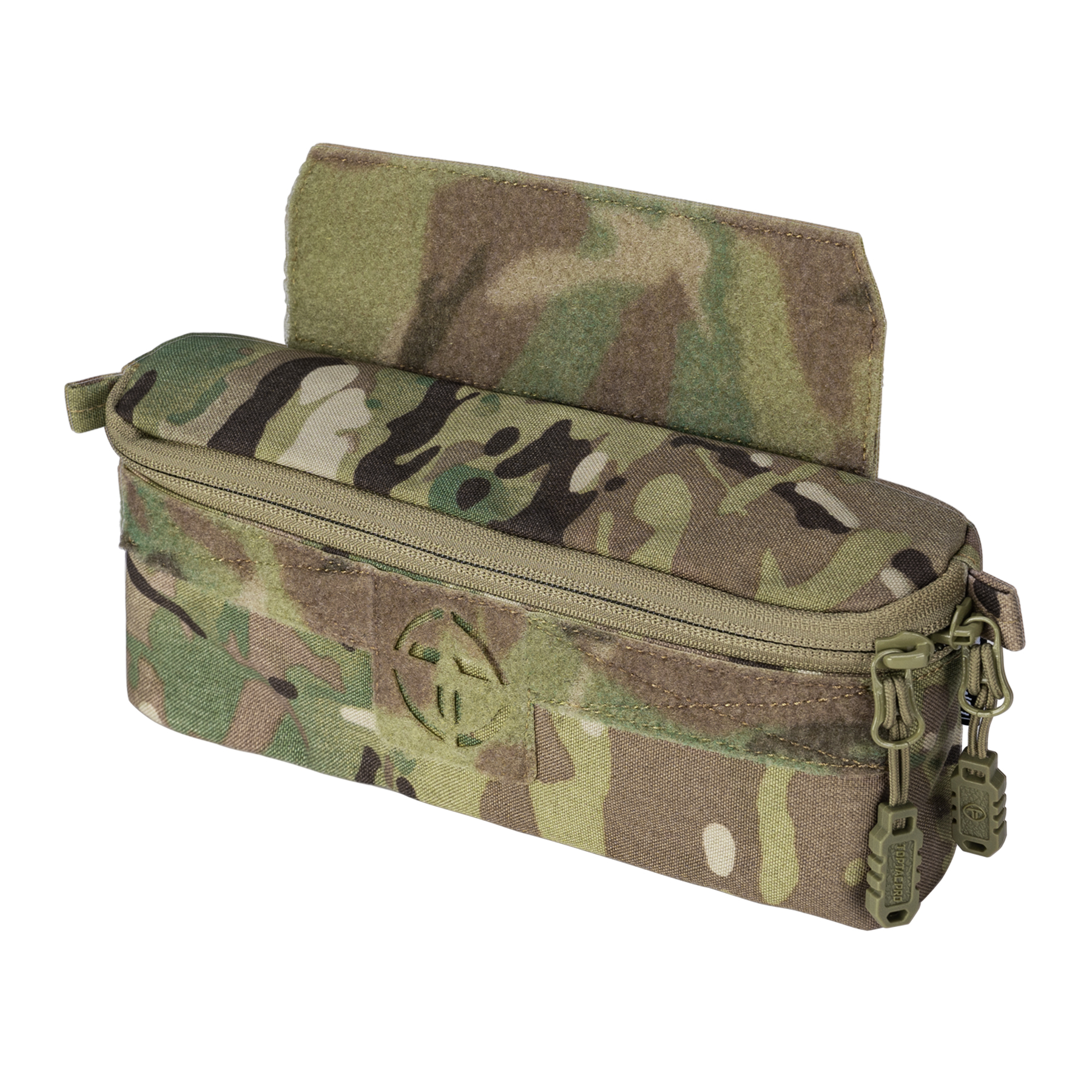 TOPTACPRO Tactical Dump Drop Pouch Molle Admin Pouch Utility Tool Organizer Pouch Multicamo for JPC CPC AVS Vest Airsoft Paintball (Bag Only)8506-IDOGEAR INDUSTRIAL