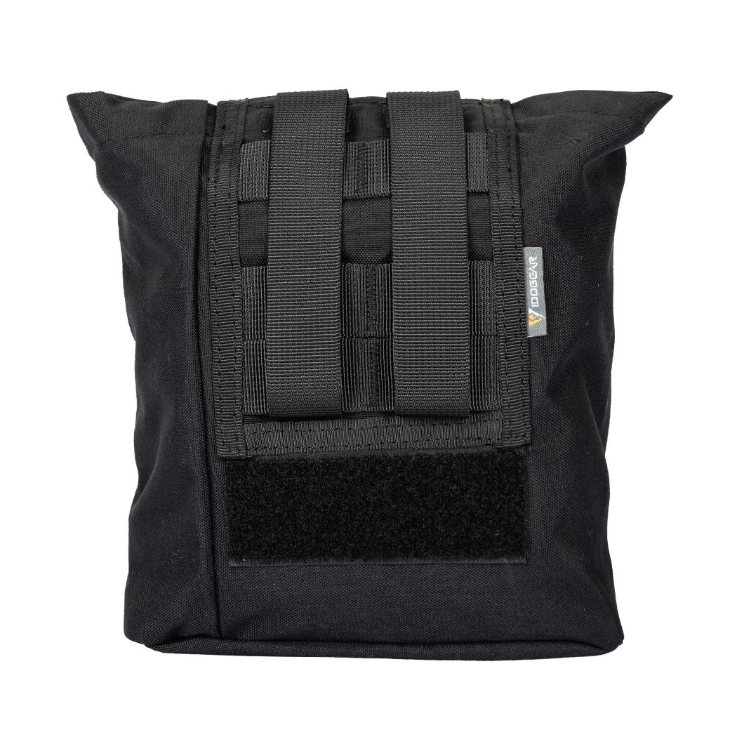 IDOGEAR Dump Pouch Tactical MOLLE Folding Mag Recycling Bag Recovery Pouch Drawstring Mag Pouch 3551-IDOGEAR INDUSTRIAL