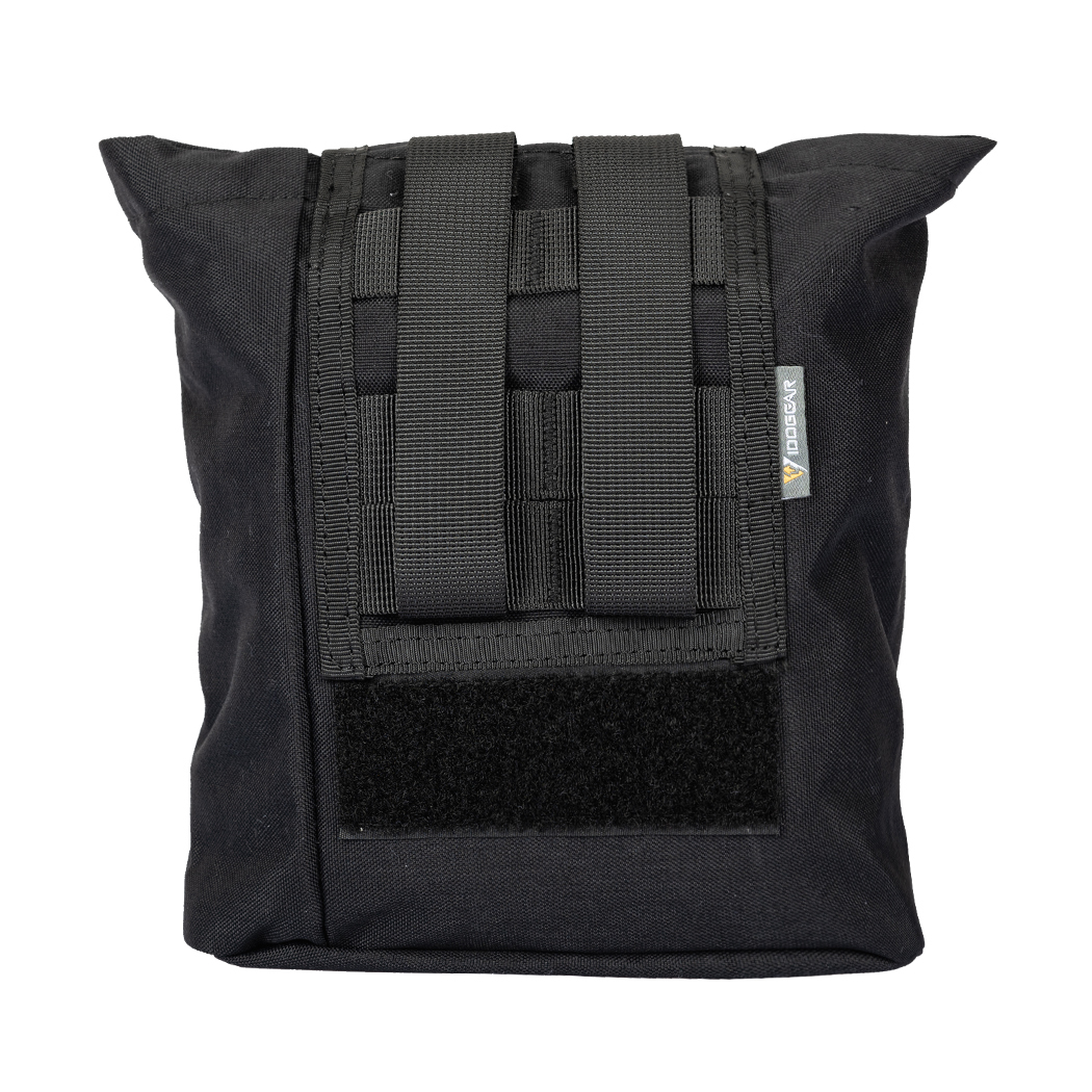 IDOGEAR Dump Pouch Tactical MOLLE Folding Mag Recycling Bag Recovery Pouch Drawstring Mag Pouch 3551-IDOGEAR INDUSTRIAL