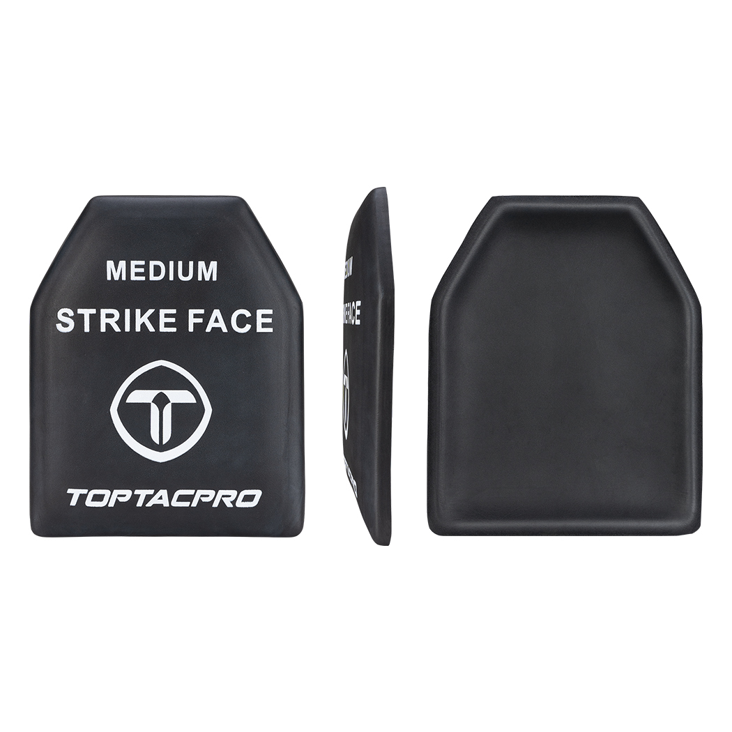 TOPTACPRO EVA Plate Medium Size 2 Pcs EVA High Elastic Shock Plate for Airsoft Tactical Vest Inner Liner– Black 8906-IDOGEAR INDUSTRIAL