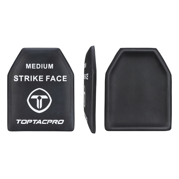 TOPTACPRO EVA Plate Medium Size 2 Pcs EVA High Elastic Shock Plate for Airsoft Tactical Vest Inner Liner– Black  8906-IDOGEAR INDUSTRIAL