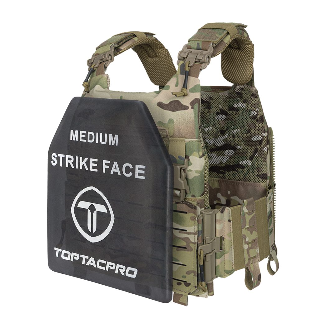 TOPTACPRO EVA Plate Medium Size 2 Pcs EVA High Elastic Shock