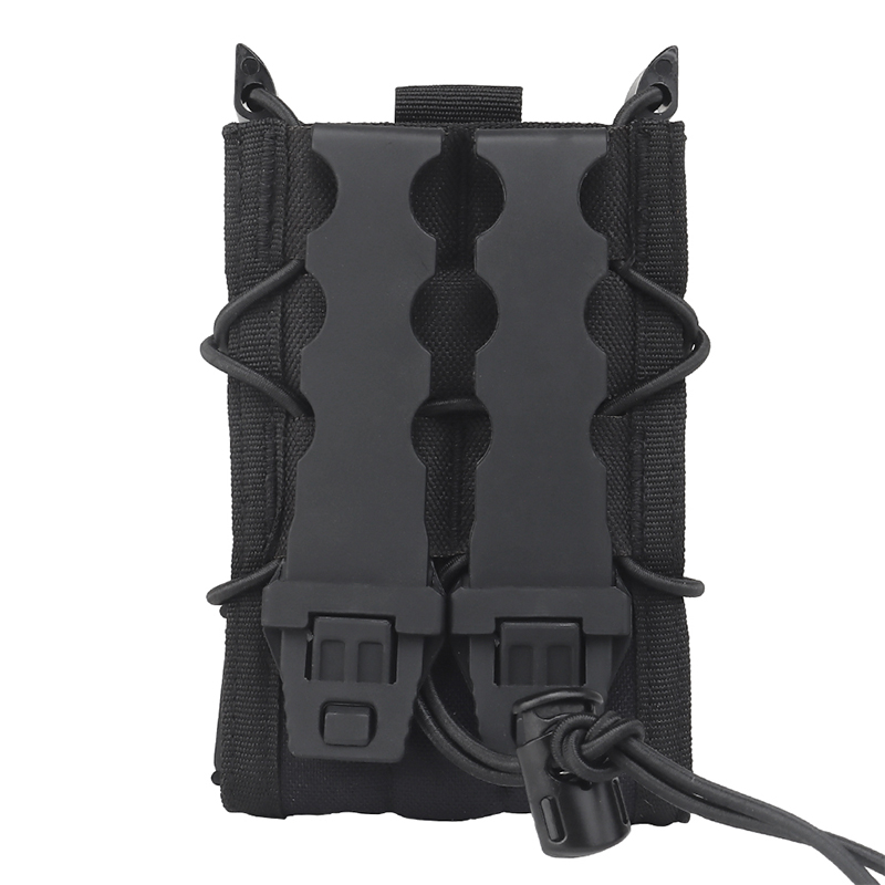IDOGEAR Tactical HS 556 Single Mag Pouch Mag Carrier Holder MOLLE Military Camo MG-49-IDOGEAR INDUSTRIAL