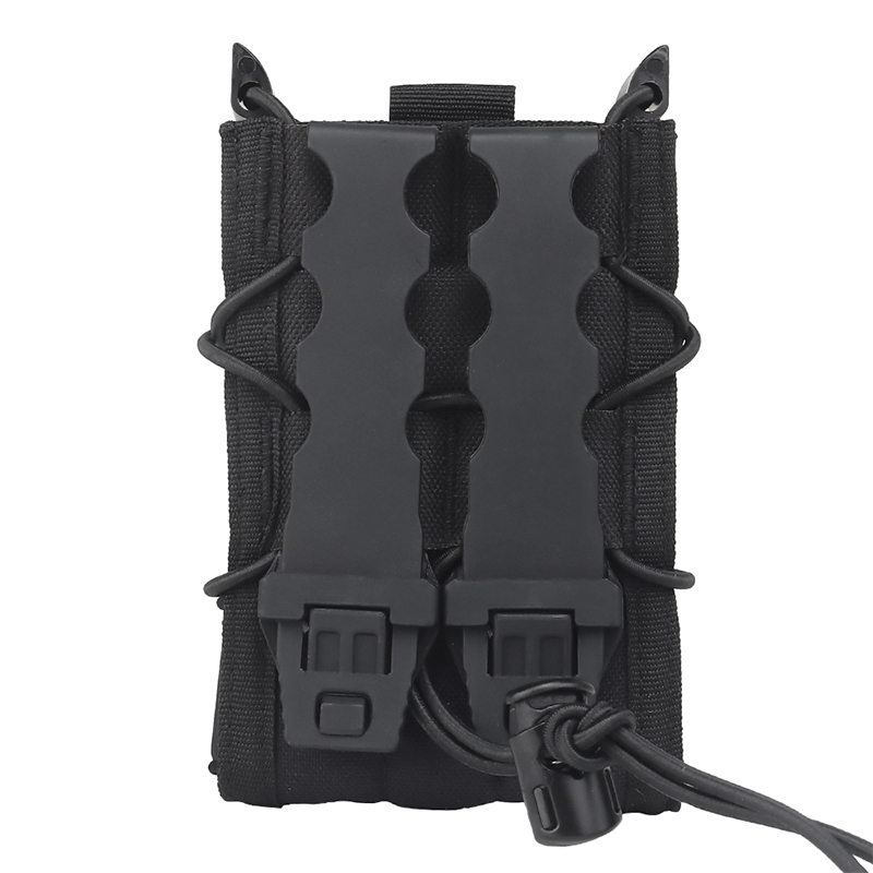 IDOGEAR Tactical HS 556 Single Mag Pouch Mag Carrier Holder MOLLE Military Camo MG-49-IDOGEAR INDUSTRIAL