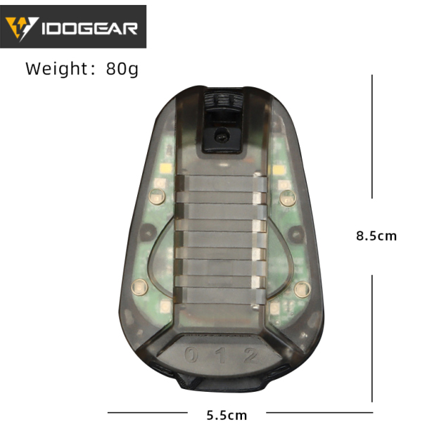 IDOGEAR LED Light Hunting Life Survival Safety Flash Light LED Strobe 6906-IDOGEAR INDUSTRIAL