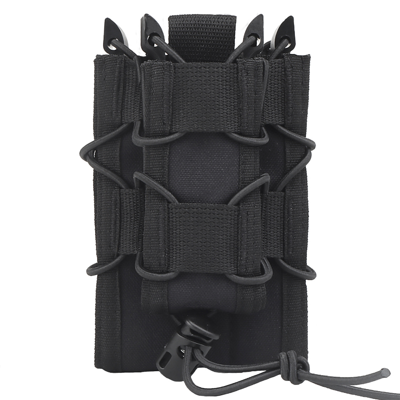 IDOGEAR Tactical HS 9mm 556 Double Stack Mag Pouch Mag Carrier Airsoft MOLLE MC MG-50-IDOGEAR INDUSTRIAL