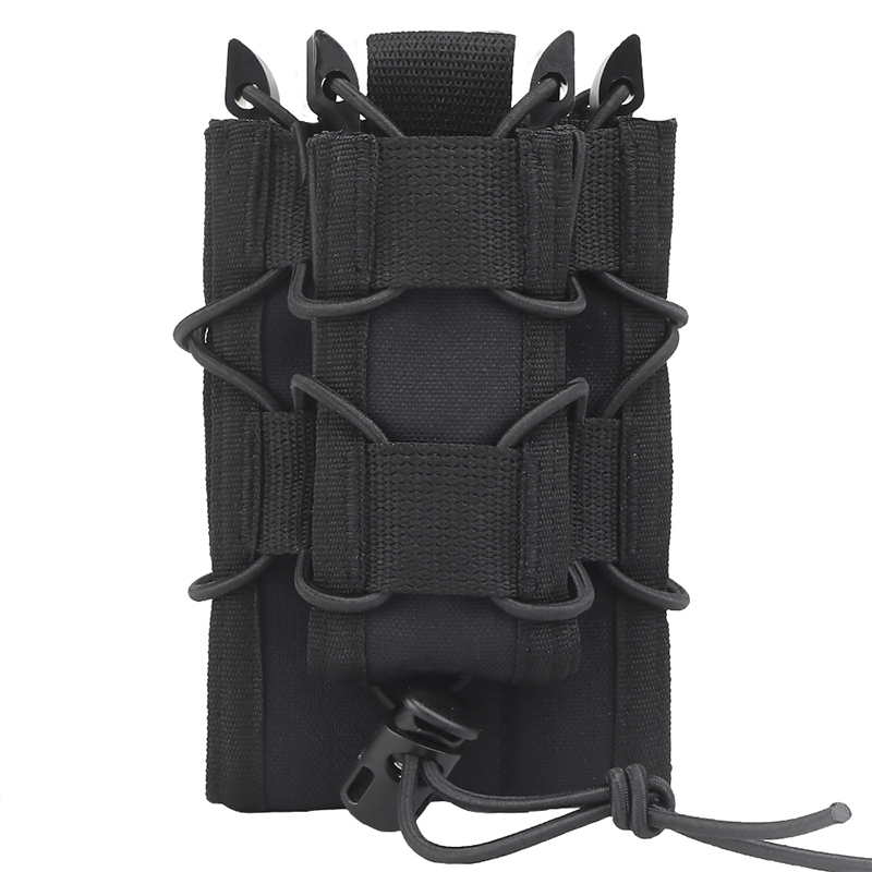 IDOGEAR Tactical HS 9mm 556 Double Stack Mag Pouch Mag Carrier Airsoft MOLLE MC MG-50-IDOGEAR INDUSTRIAL