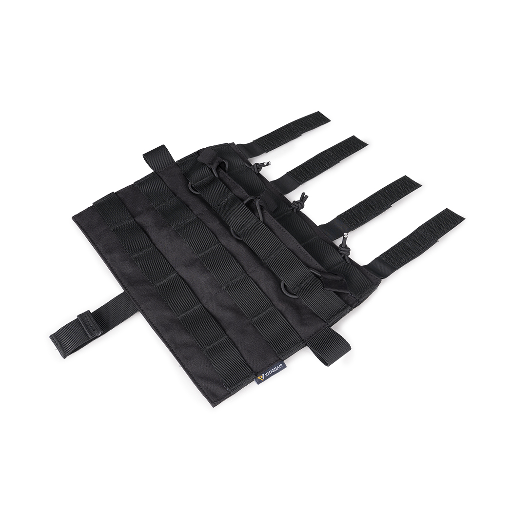 IDOGEAR Tactical Detachable Molle Flap Triple Mag Pouch Open Top 5.56mm/7.62mm For AVS JPC2.0 3579-IDOGEAR INDUSTRIAL