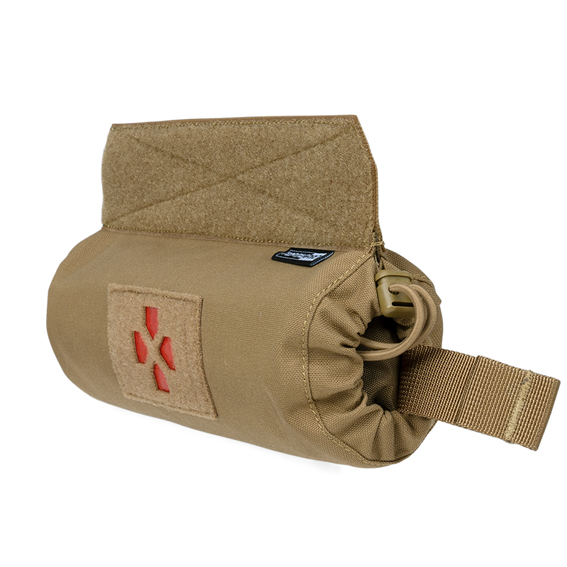 TOPTACPRO Tactical Medical Pouch IFAK First Aid Kit Pouch Roll In 1 Trauma Pouch 500D Cordura Nylon 8507-IDOGEAR INDUSTRIAL