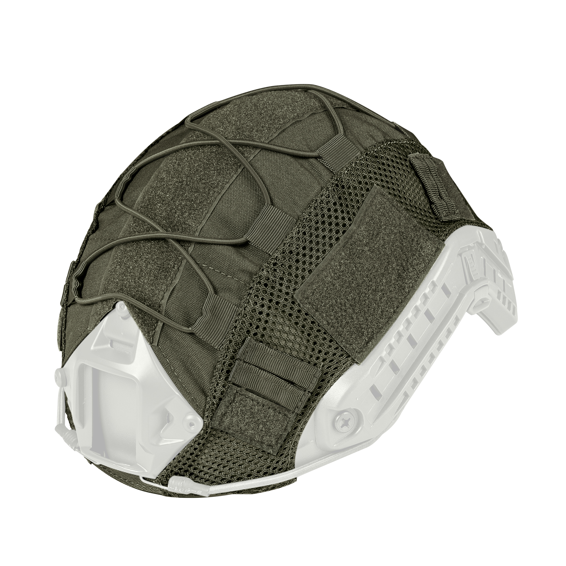 IDOGEAR Tactical Helmet Cover Camouflage Cover for Fast Helmet in Size M/L Hunting Shooting Gear 500D Nylon 3802-IDOGEAR INDUSTRIAL
