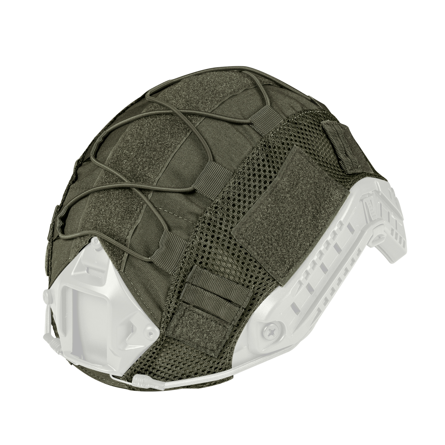IDOGEAR Tactical Helmet Cover Camouflage Cover for Fast Helmet in Size M/L Hunting Shooting Gear 500D Nylon 3802-IDOGEAR INDUSTRIAL