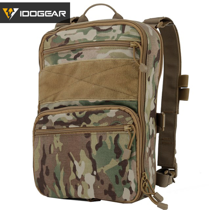 IDOGEAR 410 Flatpack Tactical Backpack Multi-purposed Rucksack tactical Utility MOLLE Bag 3562-IDOGEAR INDUSTRIAL