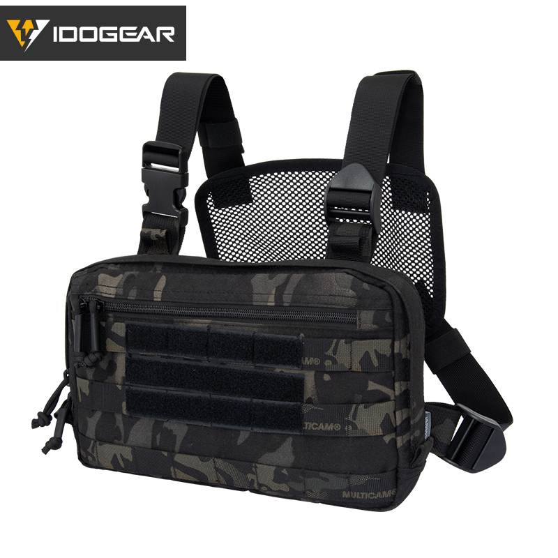 New Tactical Chest Rig Shoulder Bag Molle Pouch Chest Recon Bag Hunting  Backpack