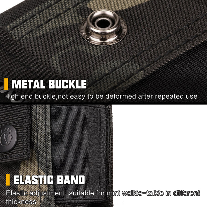 IDOGEAR Mini Radio Pouch Small Molle Walkie-talkie Interphone Pouch Tactical Molle Tool Pouch 3536-IDOGEAR INDUSTRIAL