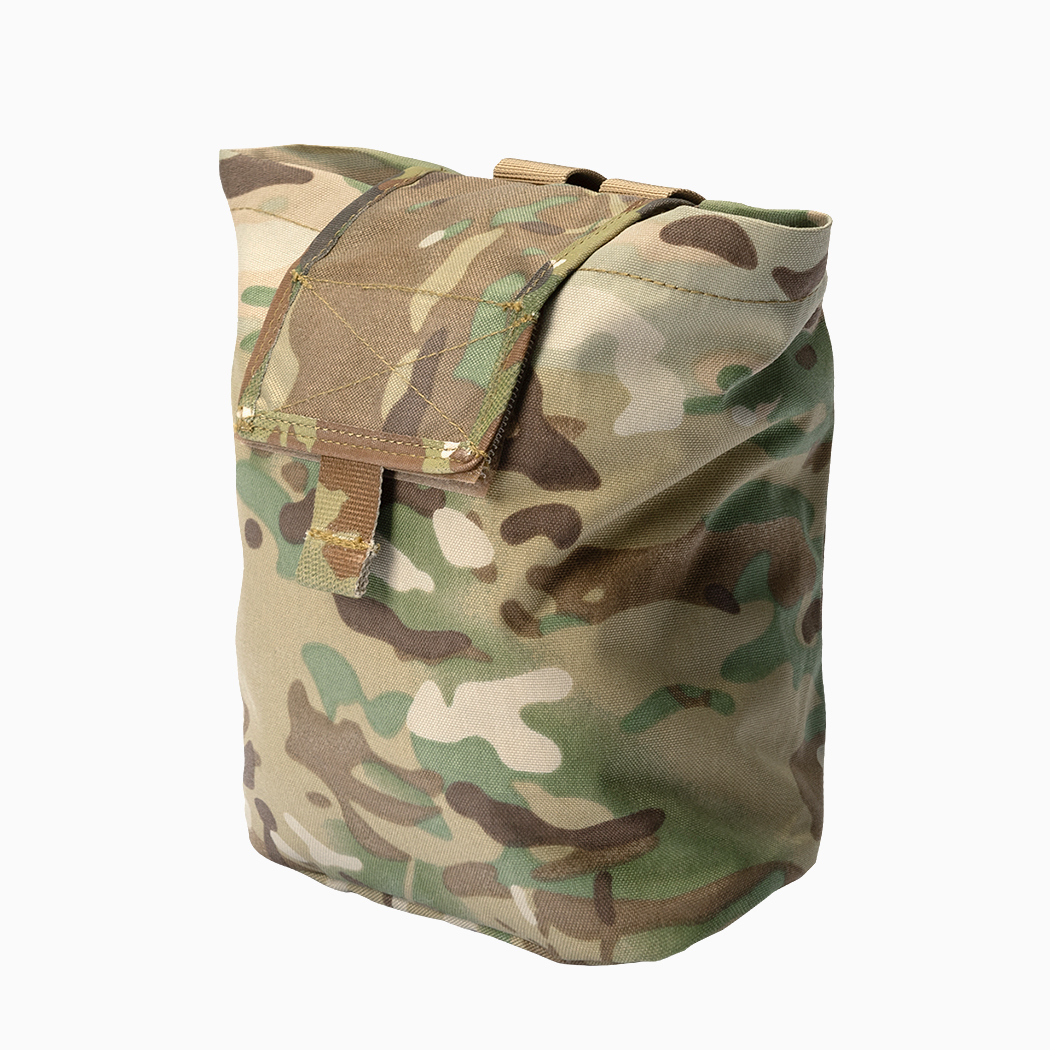 IDOGEAR Dump Pouch Tactical MOLLE Folding Mag Recycling Bag Recovery Pouch Drawstring Mag Pouch 3551-IDOGEAR INDUSTRIAL