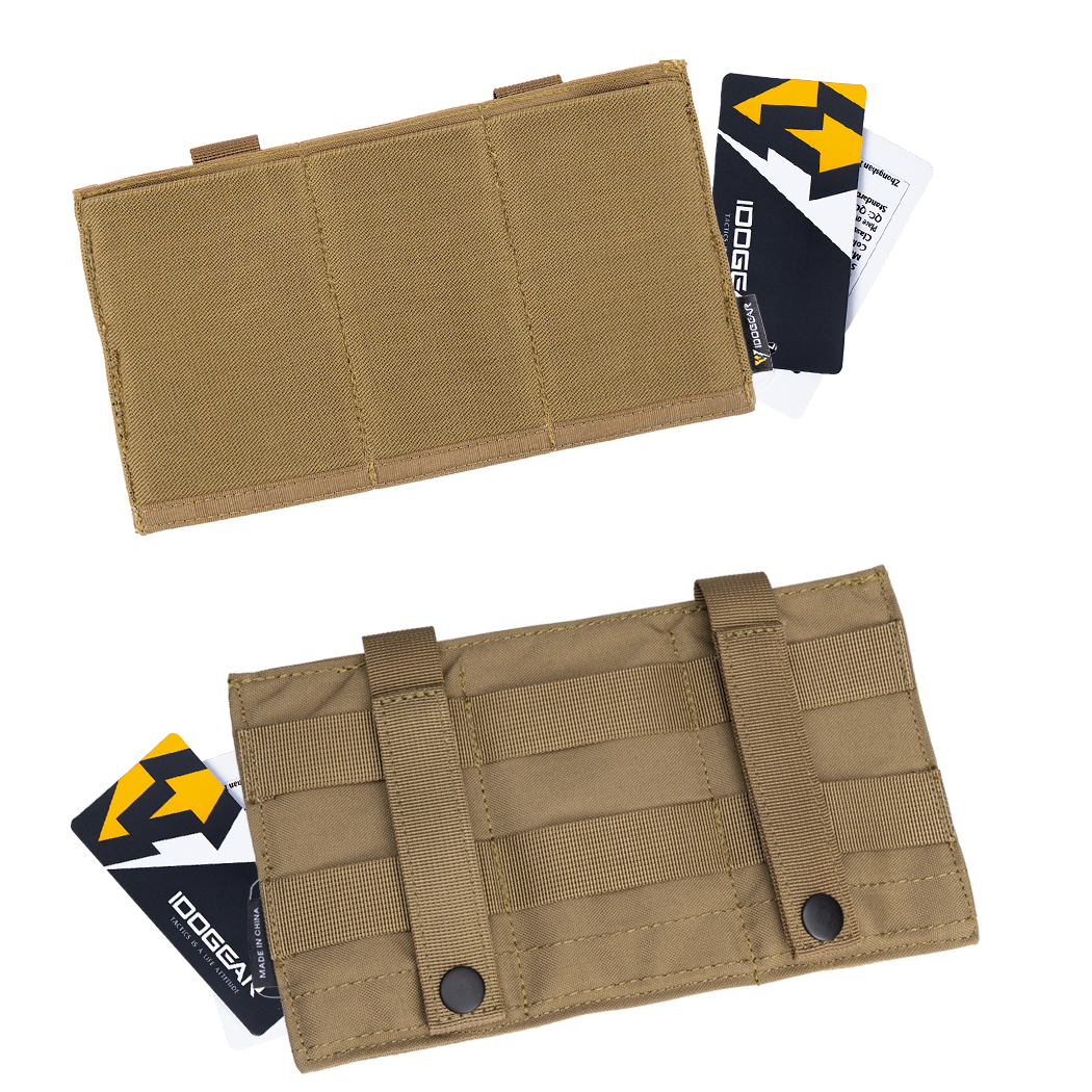 IDOGEAR Triple Mag Pouch Elastic Molle Magazine Pouches Open-top Carrier for M4/M16/AR Magazines 3555-IDOGEAR INDUSTRIAL