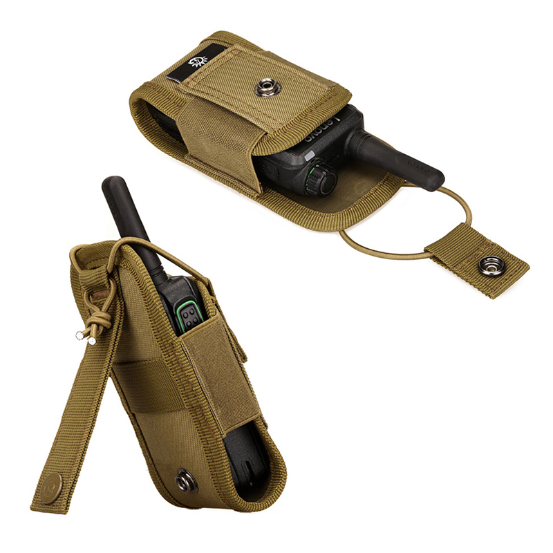 IDOGEAR Mini Radio Pouch Small Molle Walkie-talkie Interphone Pouch Tactical Molle Tool Pouch 3536-IDOGEAR INDUSTRIAL