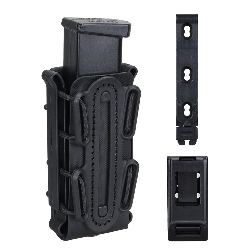 IDOGEAR Mag Pouch 9mm Magazine Pouch SoftShell Mag Carrier with Belt&Molle Clips 2779-IDOGEAR INDUSTRIAL