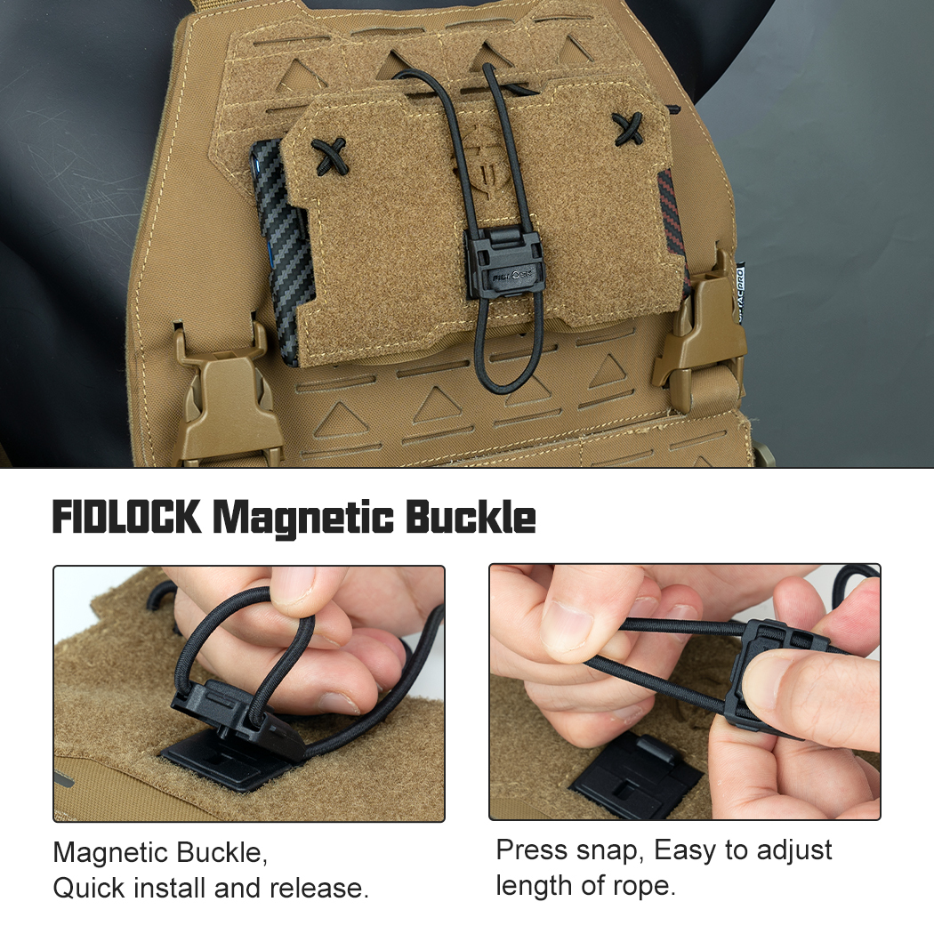 TOPTACPRO Tactical Admin Phone Pouch for Vest MOLLE Plate Carrier Multicam Portable Cell Phone Carrier Holder Quick-release Magnetic Buckle 8512-IDOGEAR INDUSTRIAL