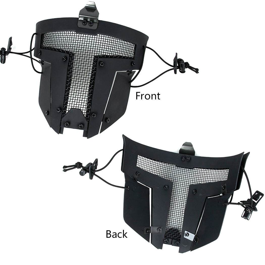 IDOGEAR Full Face Mask Tactical SPT Mesh Mask Fit for Fast Helmet Duty Face Protection 2671-IDOGEAR INDUSTRIAL