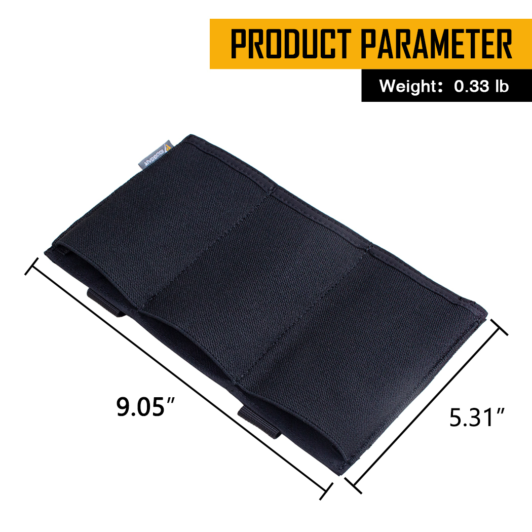 IDOGEAR Triple Mag Pouch Elastic Molle Magazine Pouches Open-top Carrier for M4/M16/AR Magazines 3555-IDOGEAR INDUSTRIAL