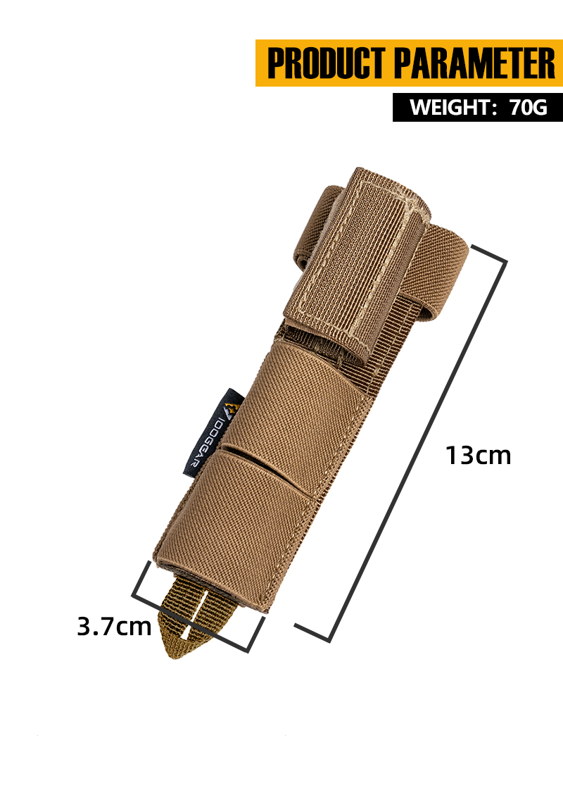 IDOGEAR Tactical Radio Antenna System Relocation Pouch Molle Pouch for PRC152 PRC148 MBITR 3565-IDOGEAR INDUSTRIAL